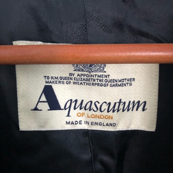 Aquascutum Cashmere Wool Black Belted Long Coat - Picture 3 of 7